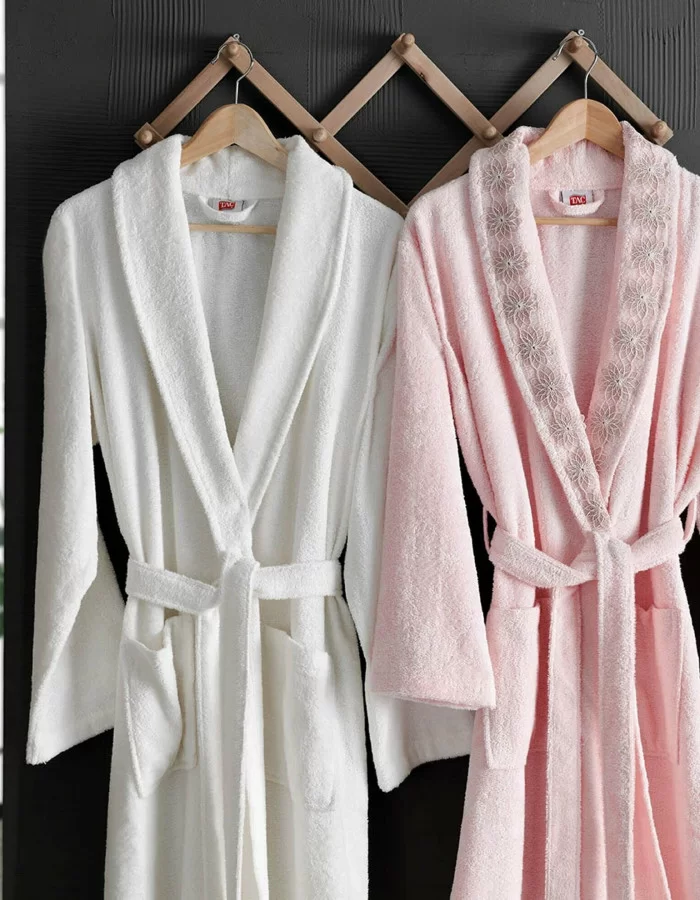 Taç Clemita Bambu Aile Seti Pembe-Ekru