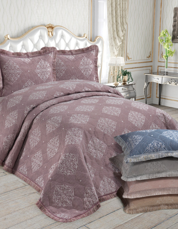 İnci Tek Kişilik Yatak Örtüsü