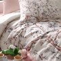 Özdilek Albero In Fiore King Size Nevresim Takımı Pudra