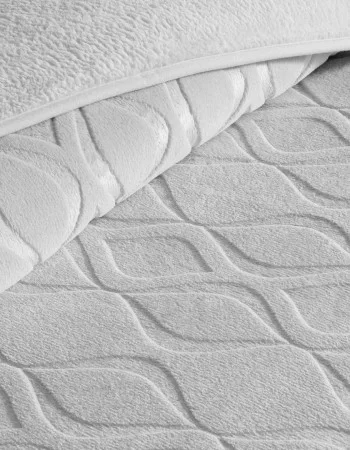 Taç Tessra Çift Kişilik Embos Battaniye Gri