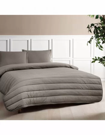 Taç Natura Çift Kişilik Yorgan Seti (Reborn) Taş