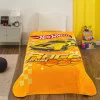Taç Lisanslı Hot Wheels Rise Tek Kişilik Battaniye