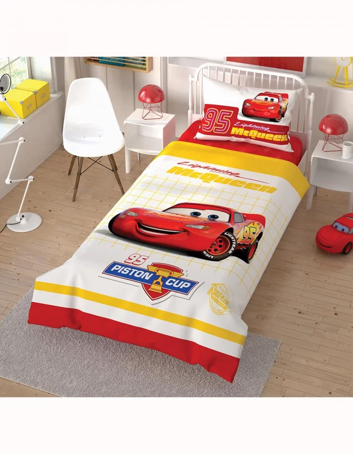 Taç Disney Cars Çek Canlandır Tek Kişilik Nevresim Takımı