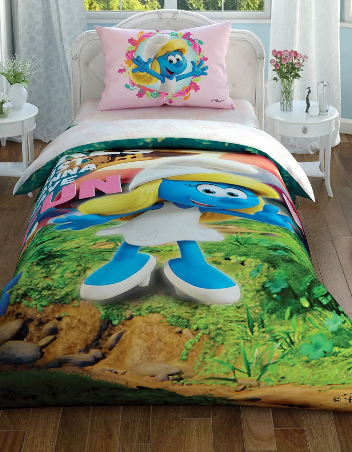 Taç Şirine Funny Girl Tek Kişilik Nevresim Takımı