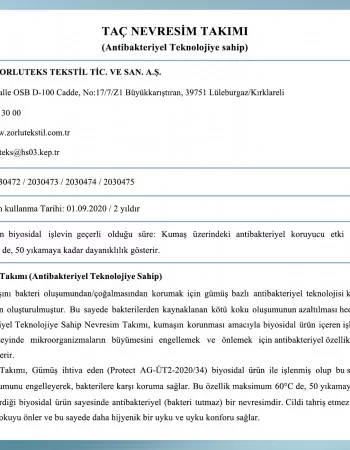 Taç Basic Çift Kişilik Antibakteriyel Nevresim Takımı Pembe