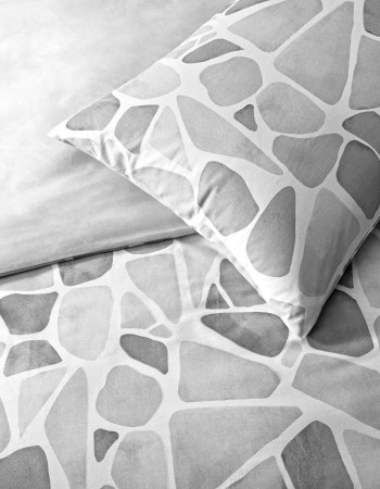 Taç Alvy Ranforce Çift Kişilikı Nevresim Takımı Gri