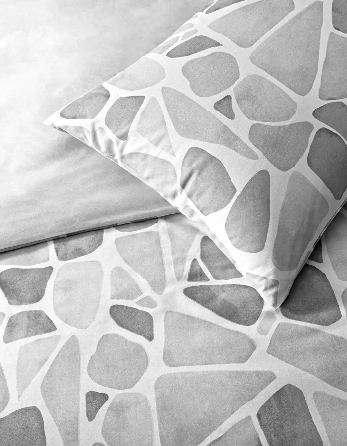 Taç Alvy Ranforce Çift Kişilikı Nevresim Takımı Gri