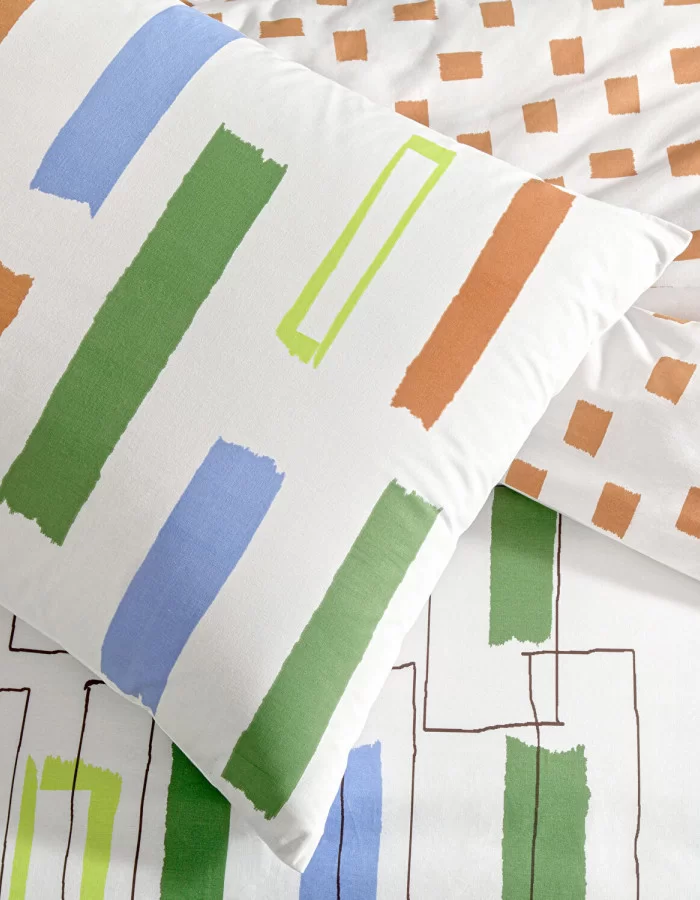 Taç Legrand Ranforce Çift Kişilik Nevresim Takımı Yeşil