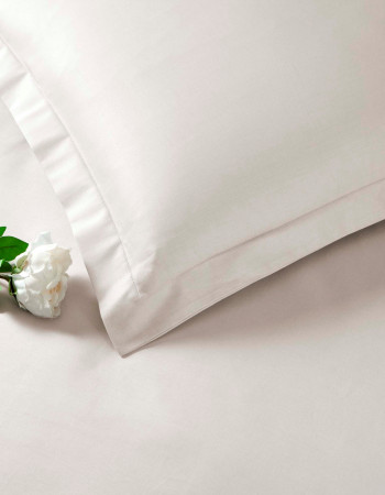 Taç Basic Saten Çift Kişilik Nevresim Takımı Vizon