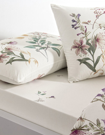 Taç Elowen Ranforce Çift Kişilik Nevresim Takımı Yeşil