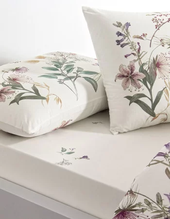 Taç Elowen Ranforce Çift Kişilik Nevresim Takımı Yeşil