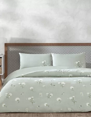 Taç Aveste Ranforce Çift Kişilik Nevresim Takımı Mavi