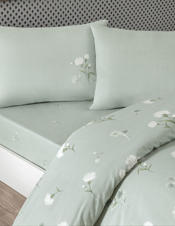 Taç Aveste Ranforce Çift Kişilik Nevresim Takımı Mavi