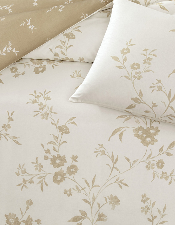 Taç Vellise Ranforce Çift Kişilik Nevresim Takımı Beyaz