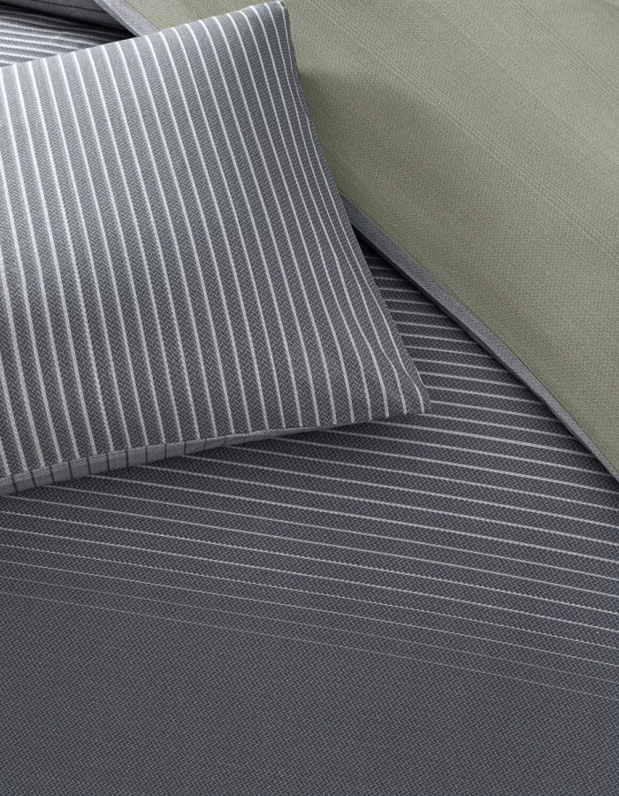 Taç Marwen Ranforce Çift Kişilik Nevresim Takımı Lacivert