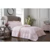 Taç Caroline Yatak Örtüsü Pudra