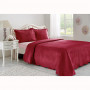 Taç Dustine Tek Kişilik Yatak Örtüsü Kırmızı